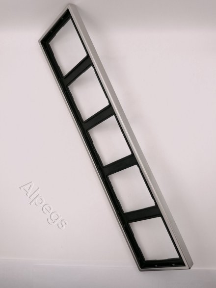 LSmetal Рамка пятиместная, стальн. ES2985