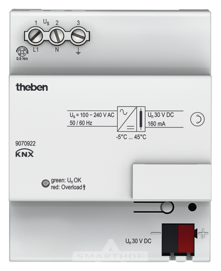 Spannungsvers. 160 mA S KNX