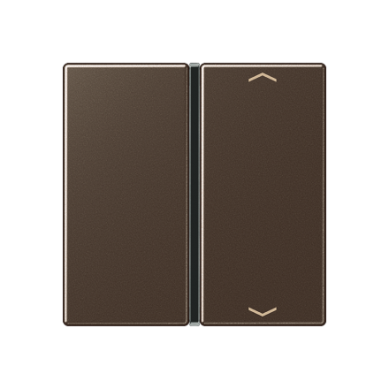 A401TSAPMO A 500, KNX Набор накладок 1 группy, комплект для жалюзи, мокко