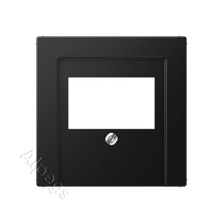 Крышка для ТАЕ гнезд цвет матовый черный, Jung A569BFPLTSWM