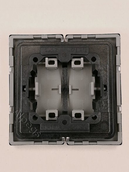 LSmetal Клавиша 2-ная, стальн. ES2995