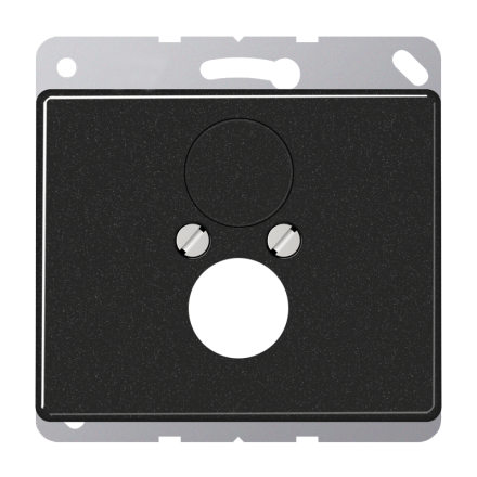SL562SW Крышка для 2-х гнезд; черная