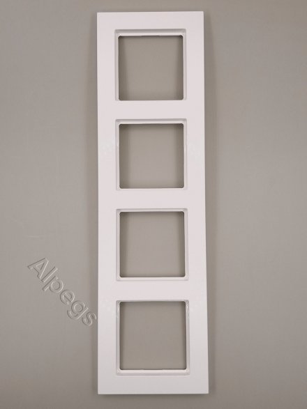 Jung A550 - Рамка 4-ая, цвет белый A5584BFWW