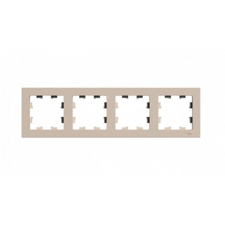 ATN001204 - AtlasDesign 4-постовая РАМКА, универсальная, ПЕСОЧНЫЙ