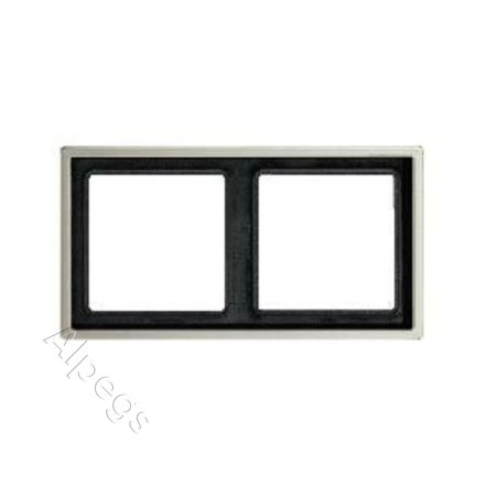 LSmetal Рамка 2-ная, стальн. ES2982