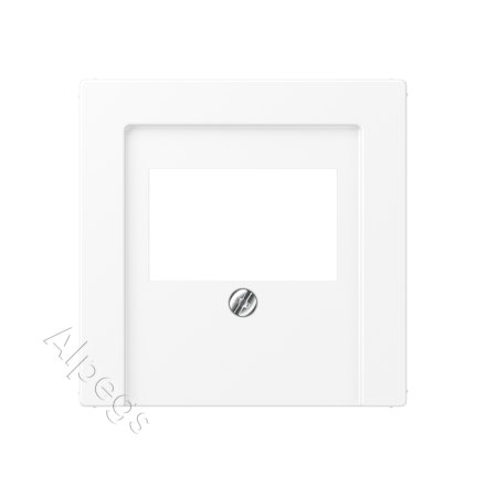 Крышка для ТАЕ гнезд цвет Матовый белый, Jung A569BFPLTWWM