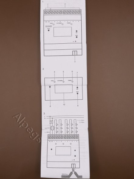 KNX LED-контроллер, 5 каналов, 39005 1S LED R