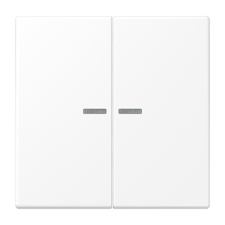 JUNG HOME кнопка, 2 группы, BT LS 17102 WWM