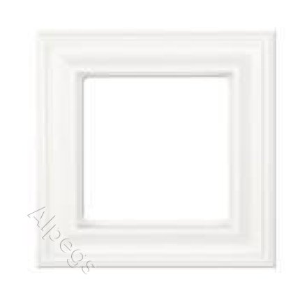 Рамка 1-пост; термопласт; белый матовый; Eco Deco, Jung EPD481WWM