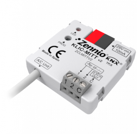 Интерфейс KNX ZCLMITT v2 для интеграции кондиционеров Mitsubishi Electric