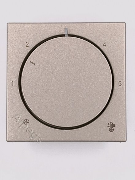 Накладка регулятора тёплого пола; цвет шампанского, A 1749 BF CH