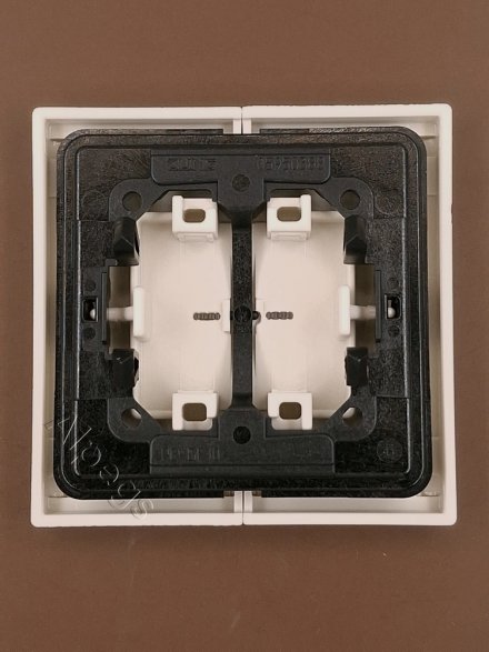 LS995KO5 Клавиши для сдвоенного выключателя с подсветкой; слоновая кость