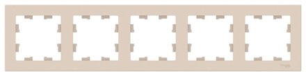 ATN000205 - AtlasDesign на 5 постов РАМКА, универсальная, БЕЖЕВЫЙ