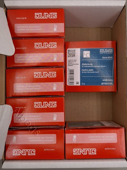 AFTR231PL Крышка для регулятора подогрева пола; слоновая кость. Артикул снят с производства. Замена артикул A1749BF