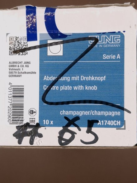 Накладка на роторный механизм, A 1740 CH