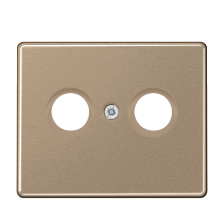 SL561TVGB Накладка TV+FM SL500 бронза