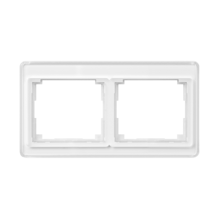 SL5820WW Рамка двойная горизонтальная SL500 белый