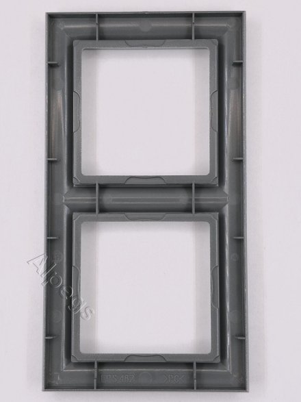 Рамка Eco Profi Standart 2-местная (алюминий) EPS482AL