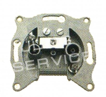 S2900-10 Розетка TV/FM проходная