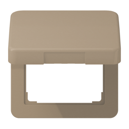 CD590KLGB Крышка откидная для штепсельных розеток и изделий с платой 50?50 мм; золотая бронза