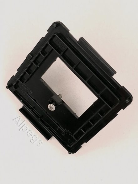 LS990 Плата для USB-зарядных устройств без видимого винта, термопласт, черный матовый LS1969USBSWM