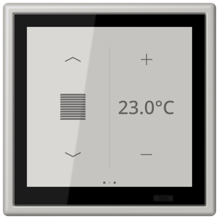 KNX комнатный контроллер LS TOUCH, LC 459 D1 S205