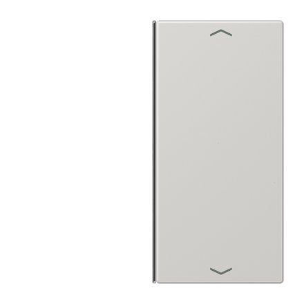 LS402TSAPLG Клавиша для сенсорного модуля KNX, двойная, светло-серая