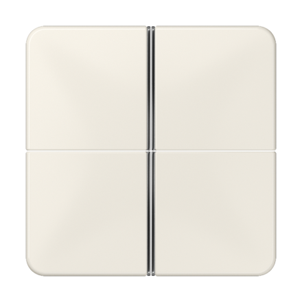 CD404TSA 4-клавишная накладка для пульта КNX, слоновая кость, для серии СD