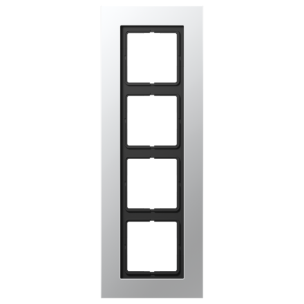 LSP984AL Рамка для серии LS-Plus 4-кратная; алюминий