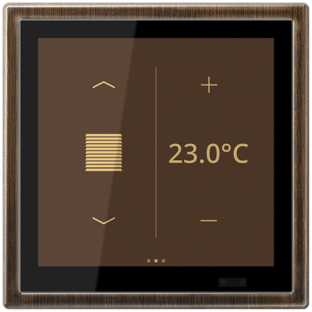 KNX комнатный контроллер LS TOUCH, ME 459 D1 S AT