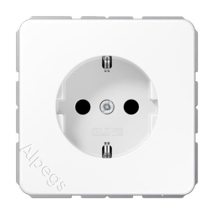 CD1520WW Штепсельная розетка SCHUKO 16A 250V ; белая
