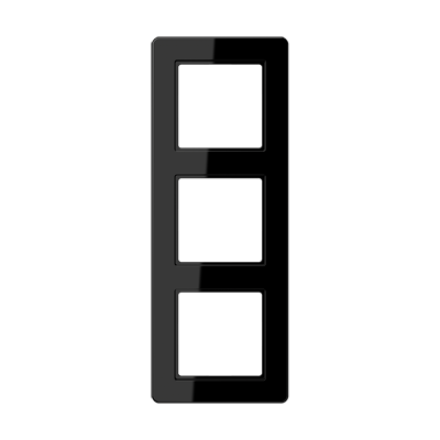 Jung A Flow - Рамка 3-ая, цвет черный AF583BFSW