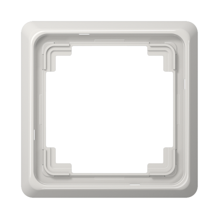 CDP581LG Рамка для вертикальной и горизонтальной установки, однократная, светло-серая