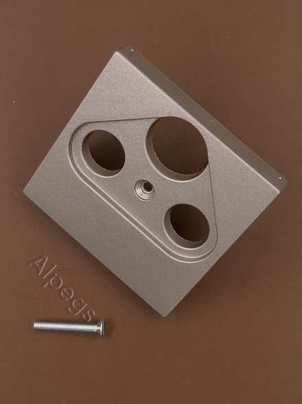 A561PLSATCH A 500, Крышка для TV+FM+SAT розетки, шампань