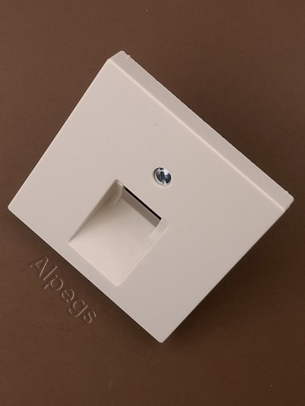 A569-1PLUA Крышка для одинарной розетки UAE; слоновая кость