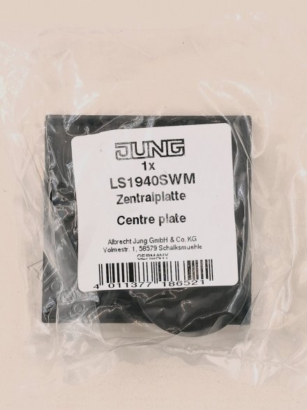 LS990 Накладка на мех-зм поворотн. диммера и потенциом., цвет матовый черный LS1940SWM