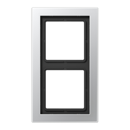 ALD2982 Рамка 2-кратная; алюминий