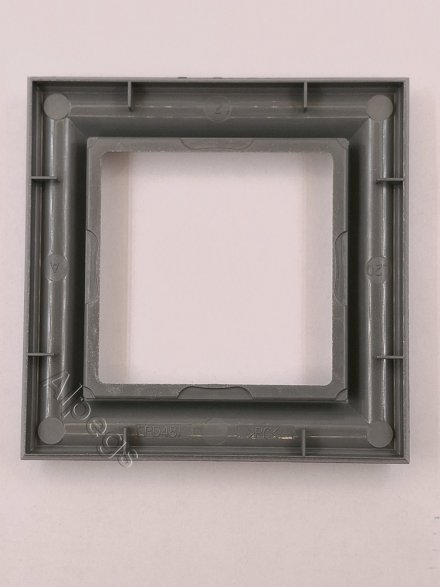 Рамка одинарная Jung Eco Profi Deco, алюминий, EPD481AL