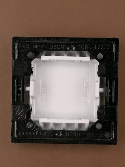 A590AL Клавиша для выключателя и кнопки; алюминий