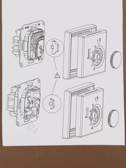 LS990 Накладка для мех-зма терморегулятора пола с выкл. FTR 231 U, белый матовый LSFTR231PLWWM. Артикул снят с производства. Замена артикул LS1749BFWWM