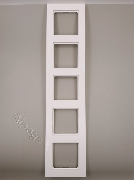 Jung A550 - Рамка 5-ая, цвет белый A5585BFWW