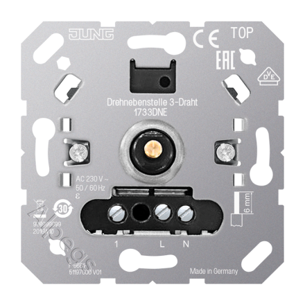 Роторная спутниковая вставка 3-проводная, 1733DNE
