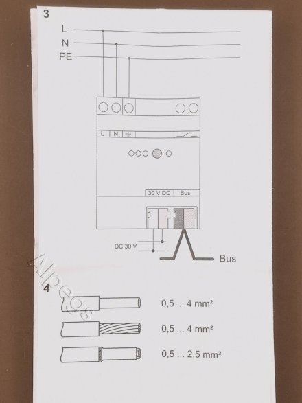 KNX блок питания, 320mA, 20320REG