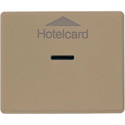 SL590CARDGB Накладка карточного выключателя; золотая бронза