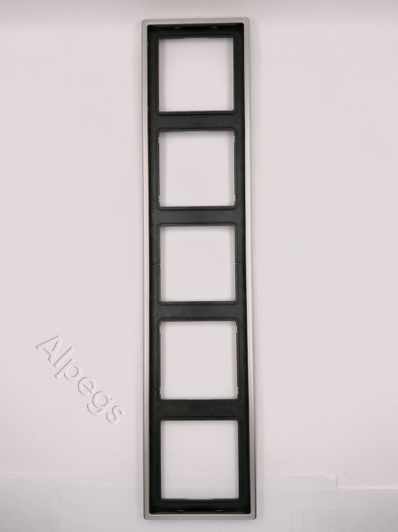 LSmetal Рамка пятиместная, стальн. ES2985