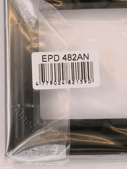 Рамка двойная Jung Eco Profi Deco, антрацит, EPD482AN