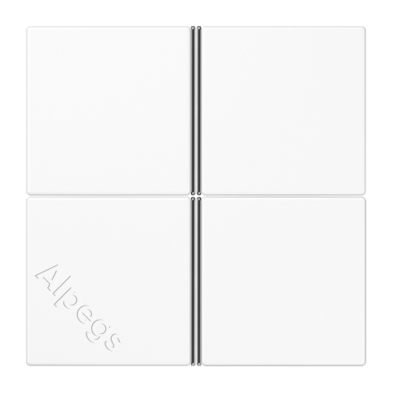 LS404TSAWW Набор клавиш для сенсорного модуля KNX, 4-ной, белый