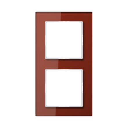 AC582GLRT Рамка 2-кратная; красный оксид