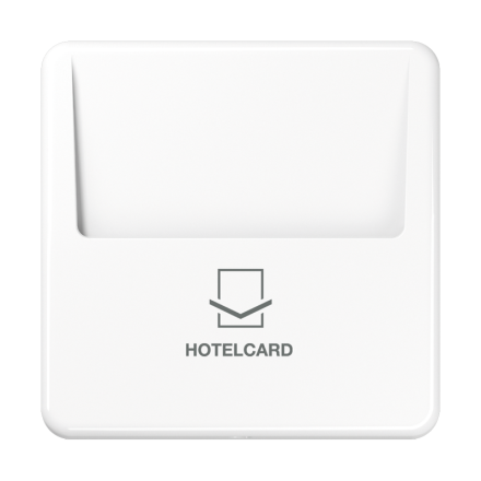 CD590CARDWW Накладка карточного выключателя для серии CD 500 + CD plus, белый