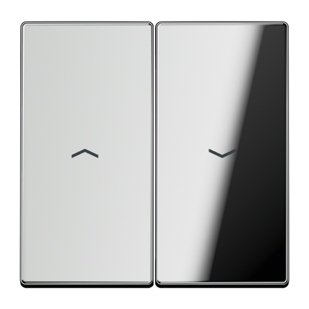 GCR2995P Клавиша для выключателя управления жалюзи; полированный хром